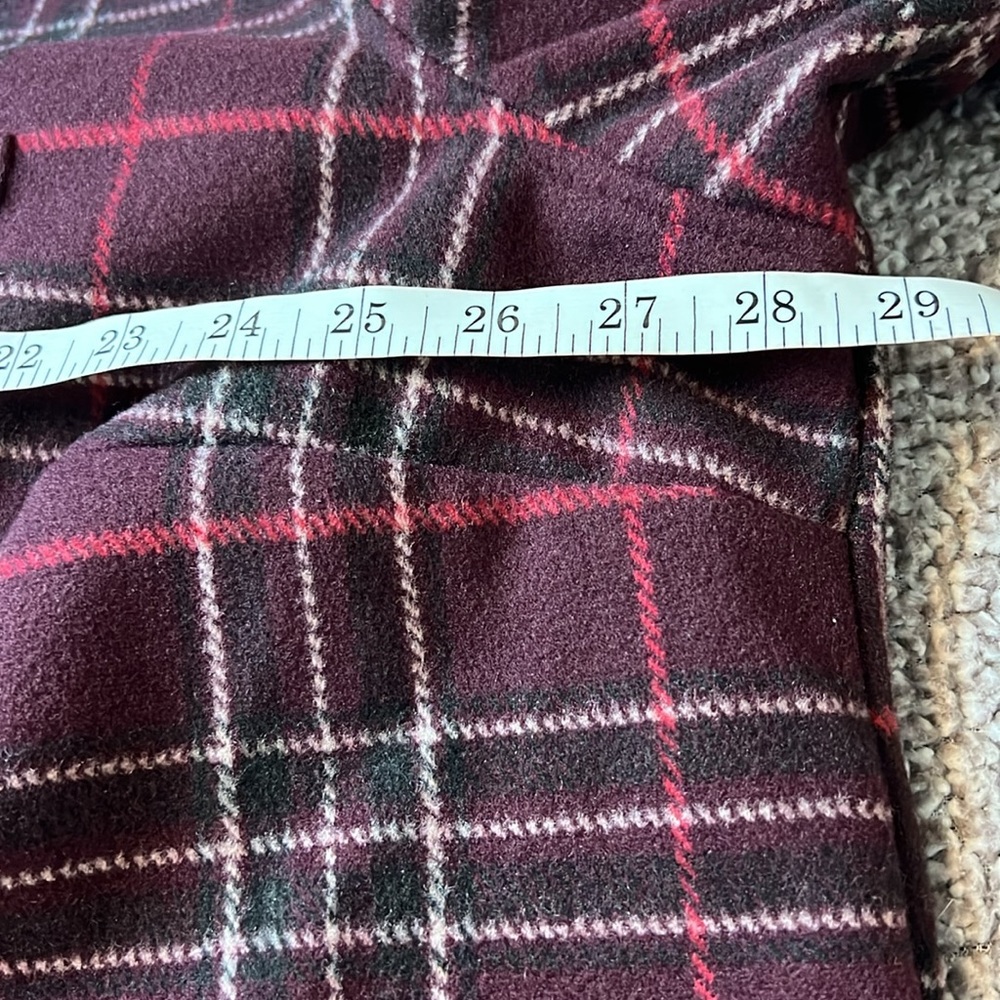 New Torrid Women’s Size 1X Winetasting Color Cozy Double Knit Shacket - Picture 4 of 7